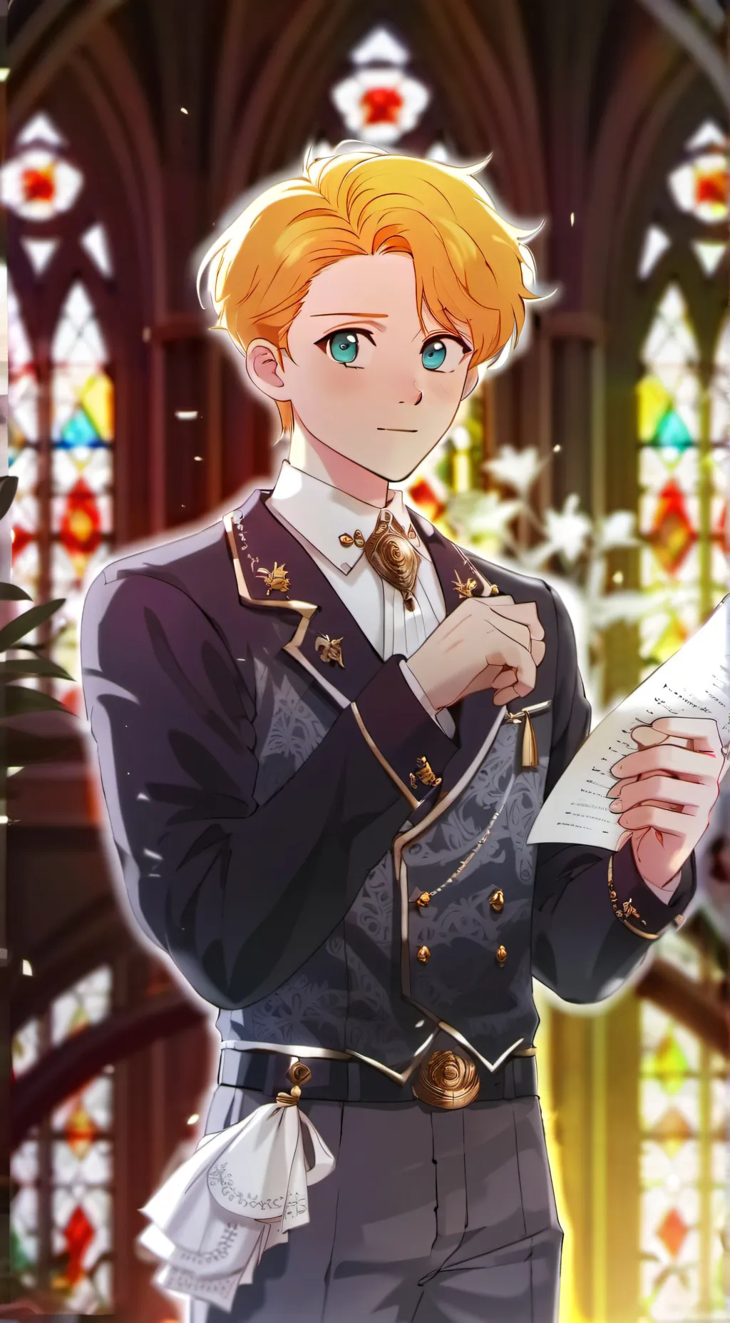 ai character: Kaison Booker background