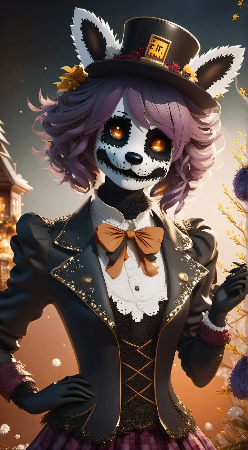 ai character: LunaEclipse  background