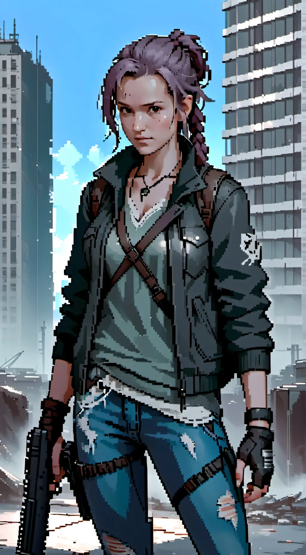 ai character: Ellie background