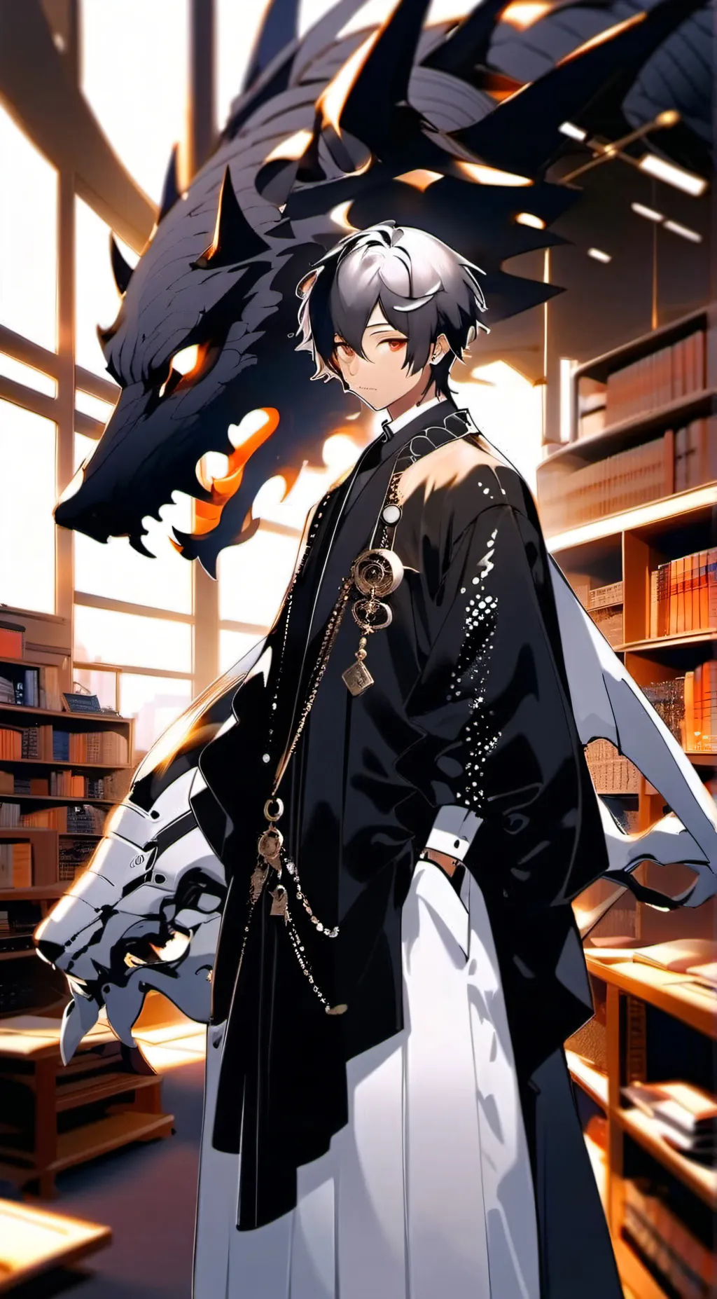ai character: spark background