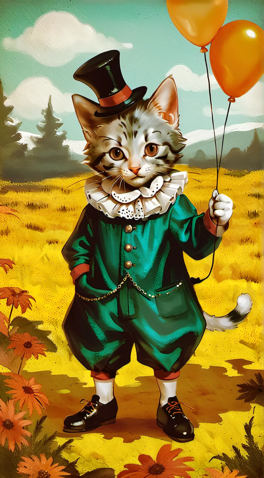 ai character: Clowner background