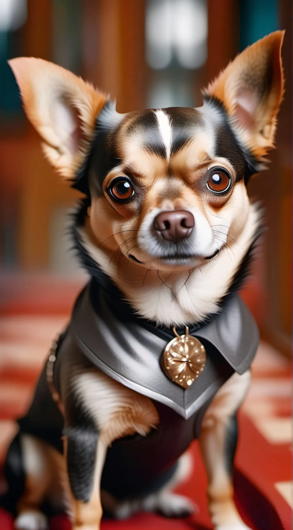 ai character: evil chiwawa background