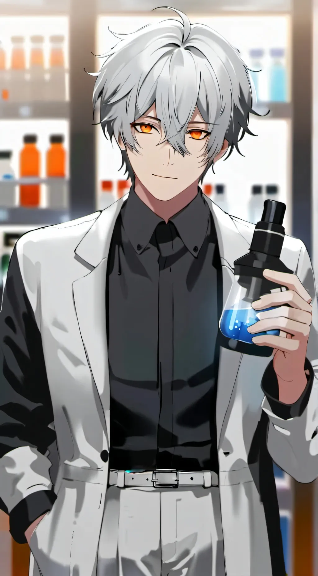 ai character: Scientist background