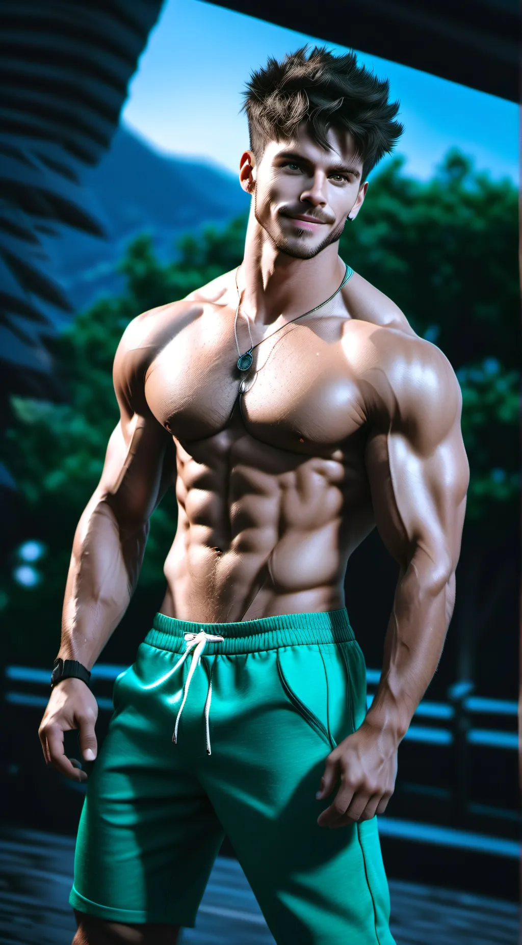 ai character: Noah background