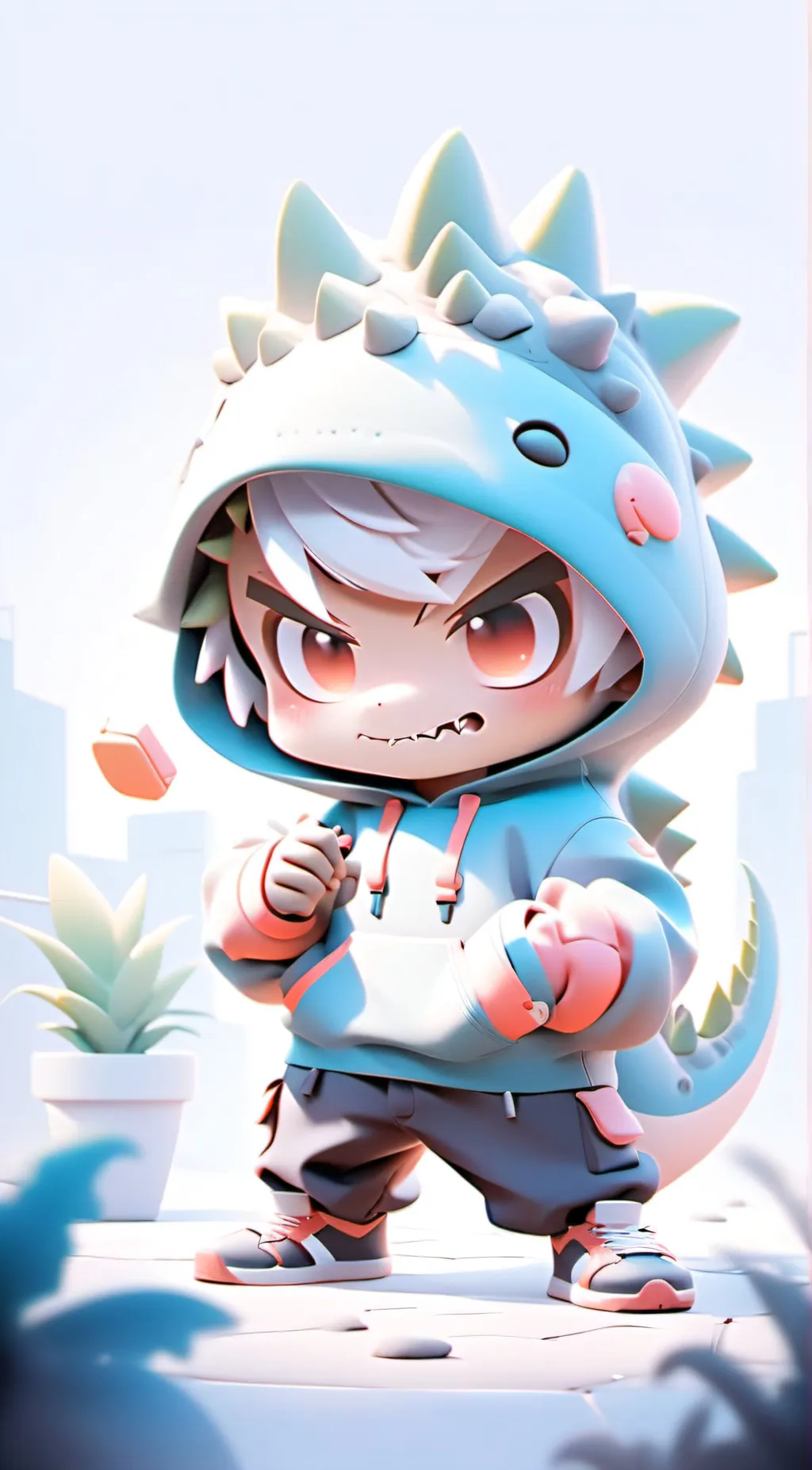 ai character: Max background