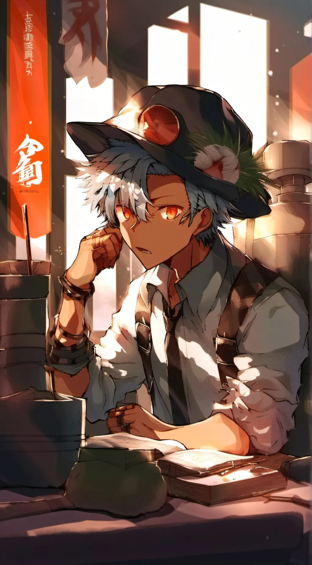 ai character: Class 1A 💮 background
