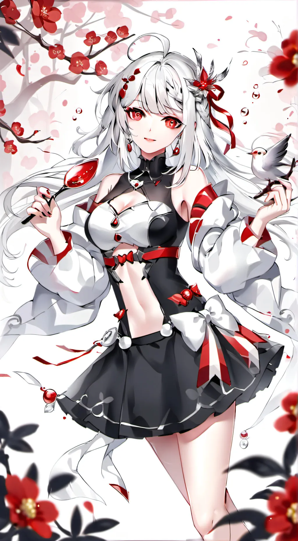 ai character: Sus girl background