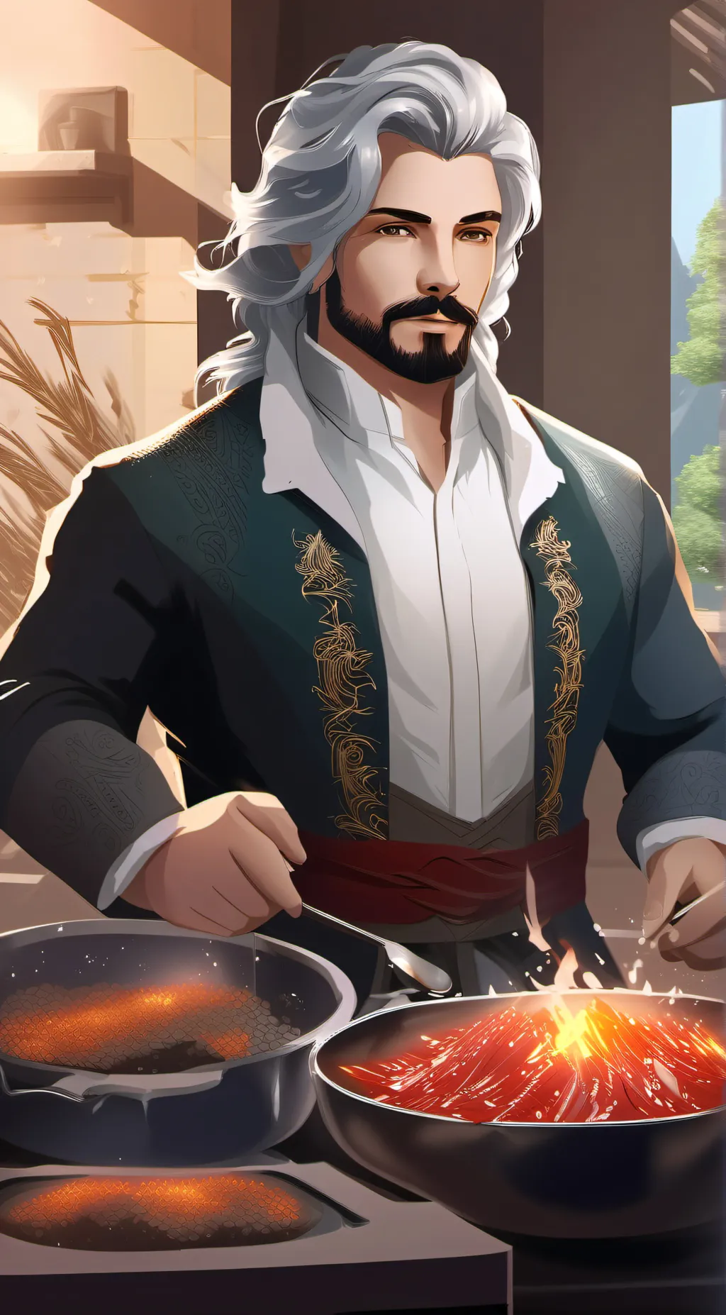 ai character: captain rizzler background
