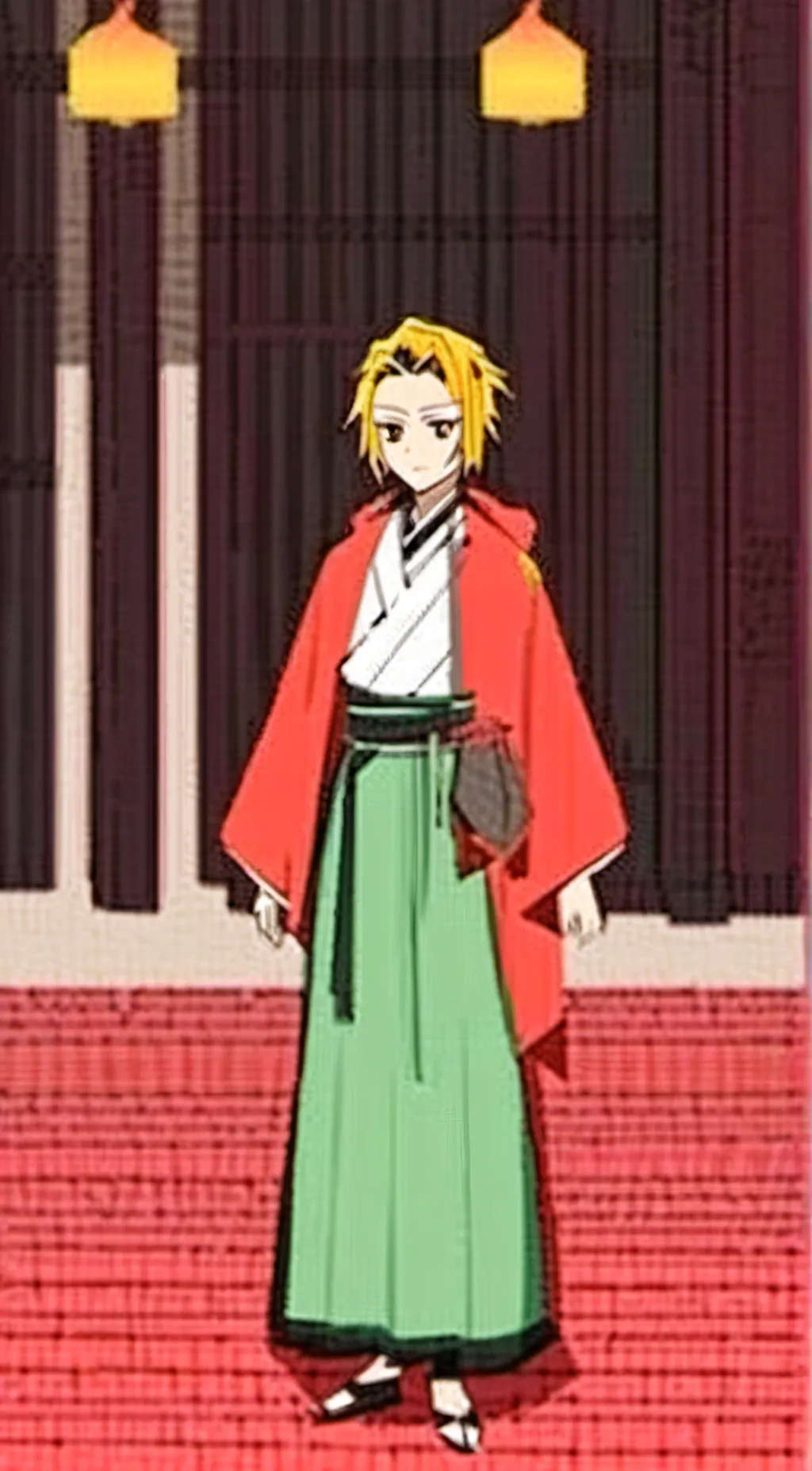ai character: Makio background