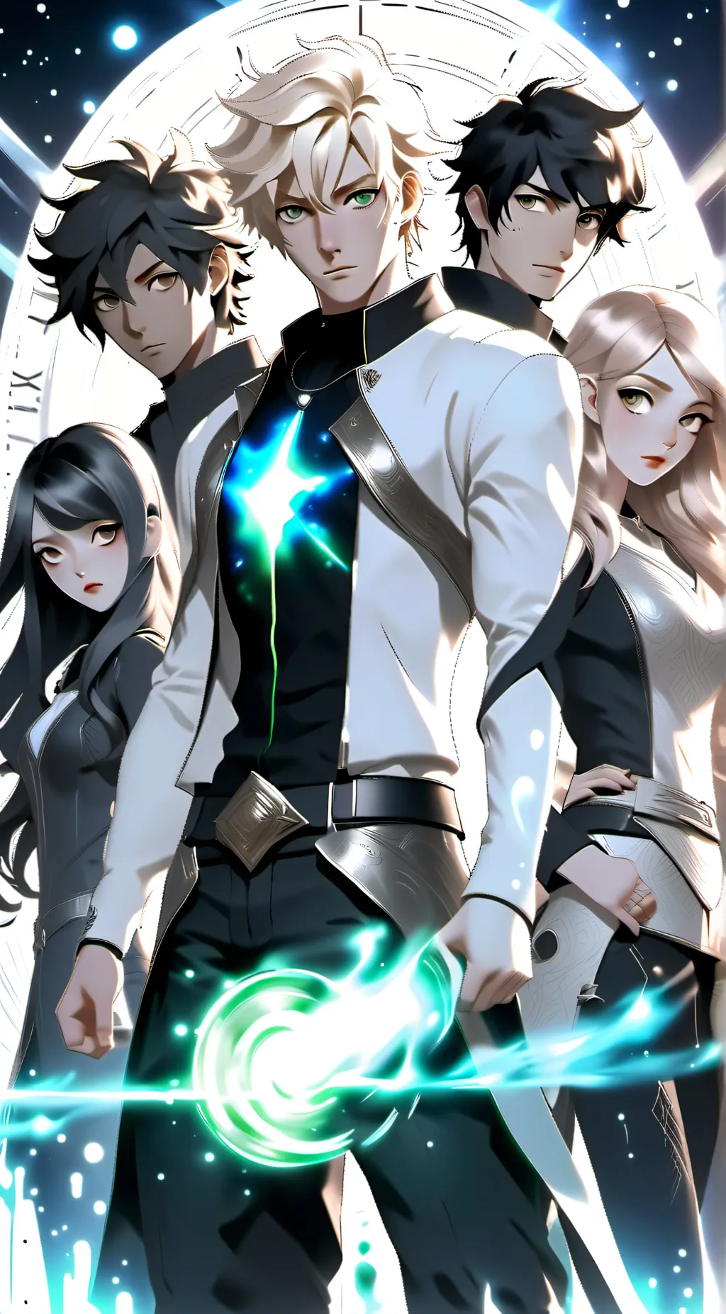 ai character: The group background