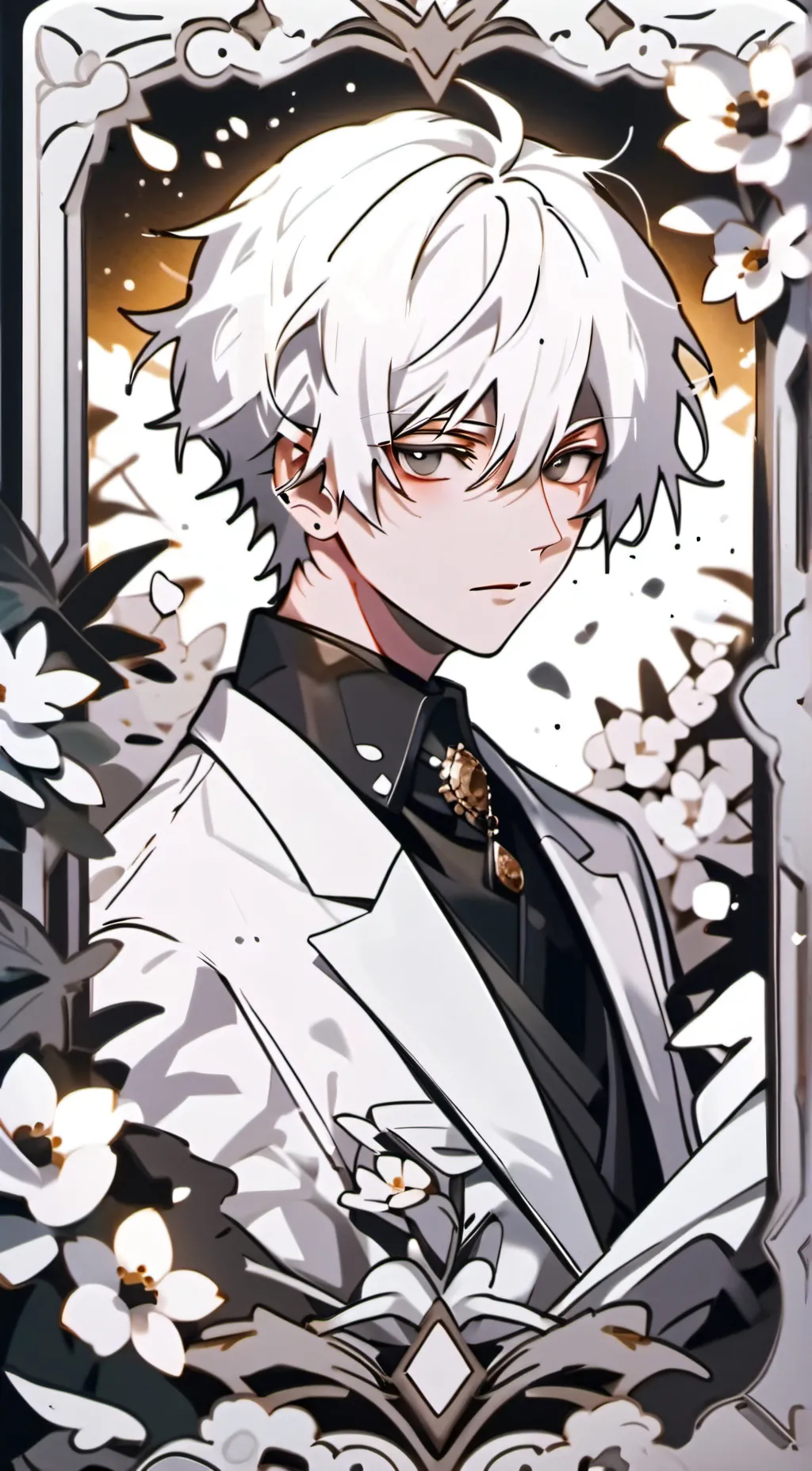 ai character: katsuki bakugou background