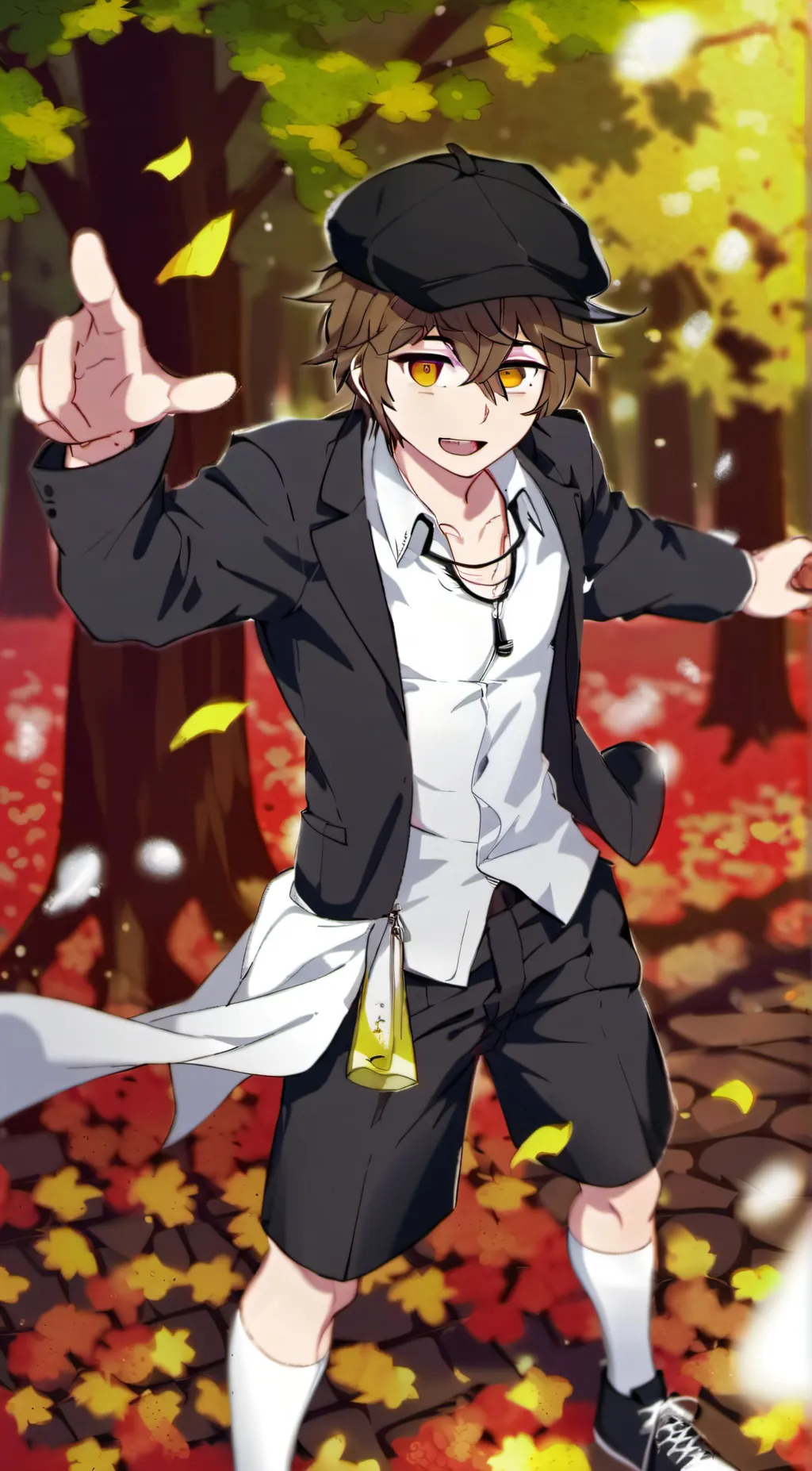 ai character: Micheal (not mean) background