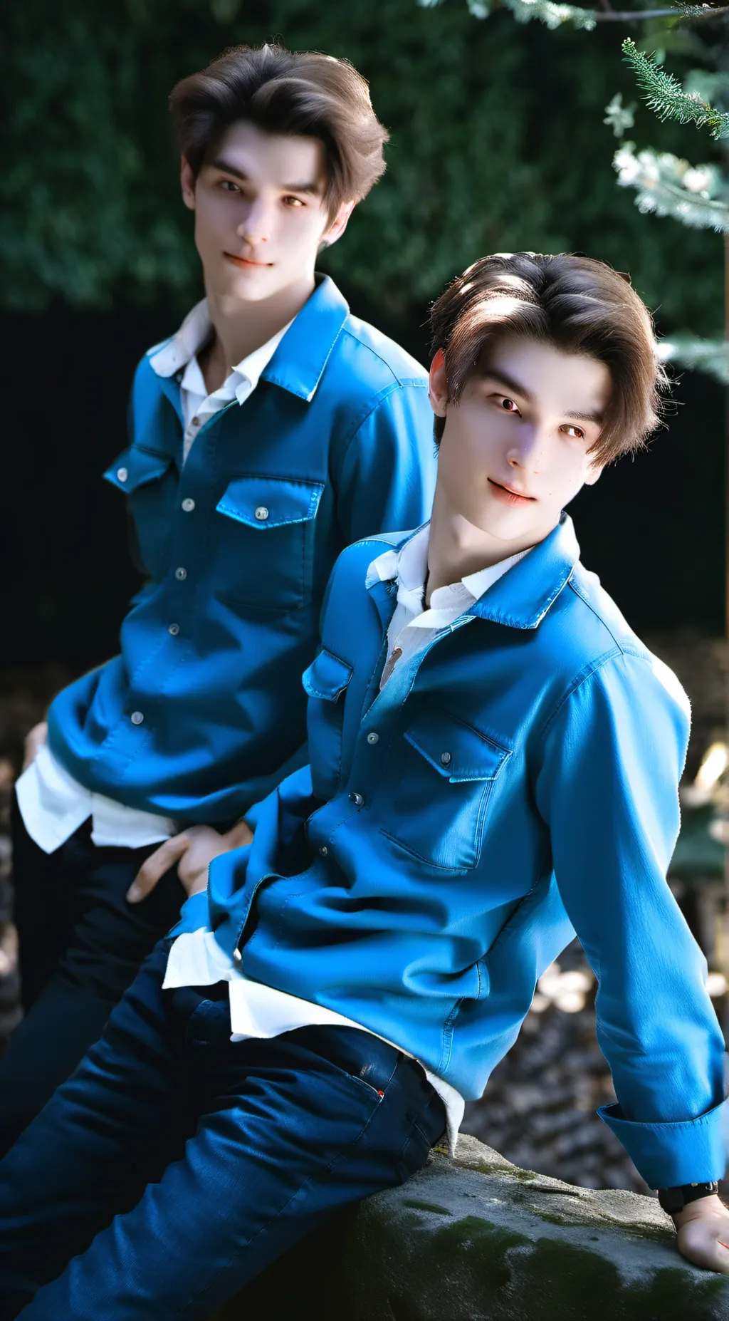 ai character: Cegielski Twins  background