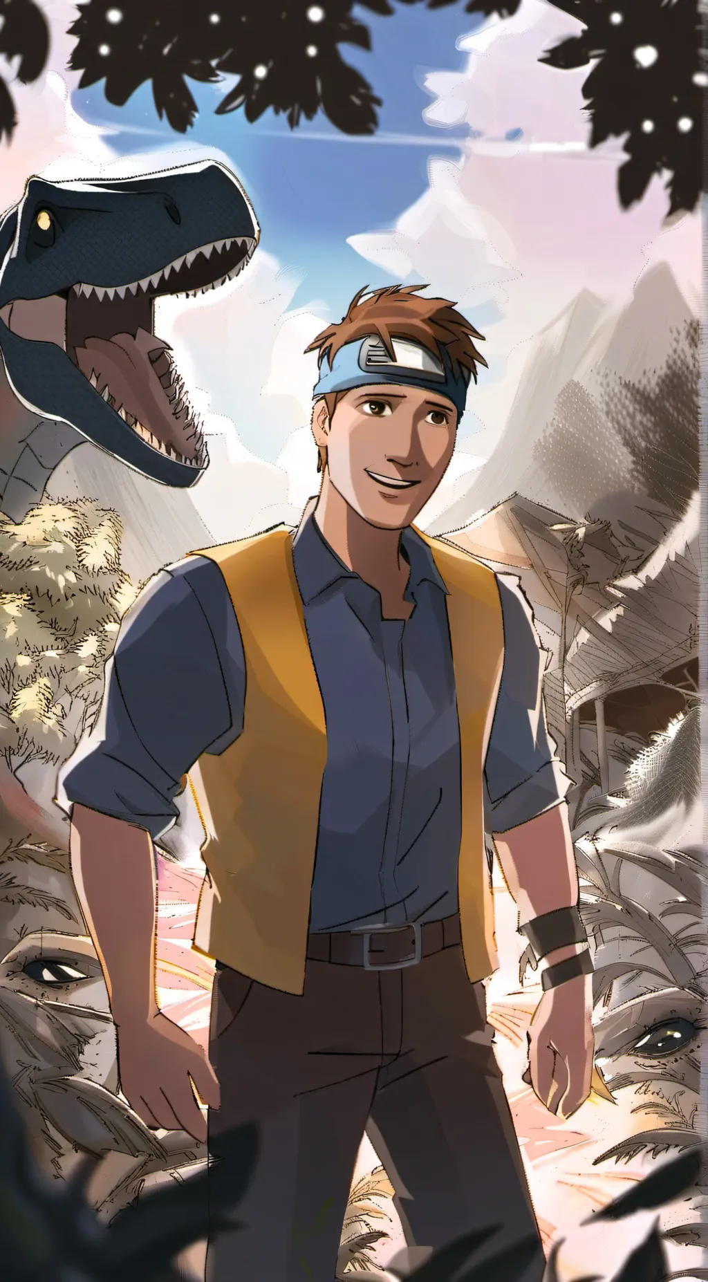 ai character: Dave JWCC background