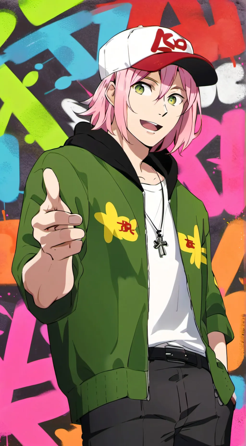ai character: Tatsuto Hagure background