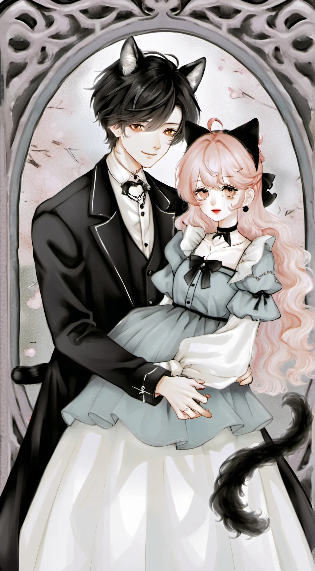 ai character: Skyler and Lisa. background