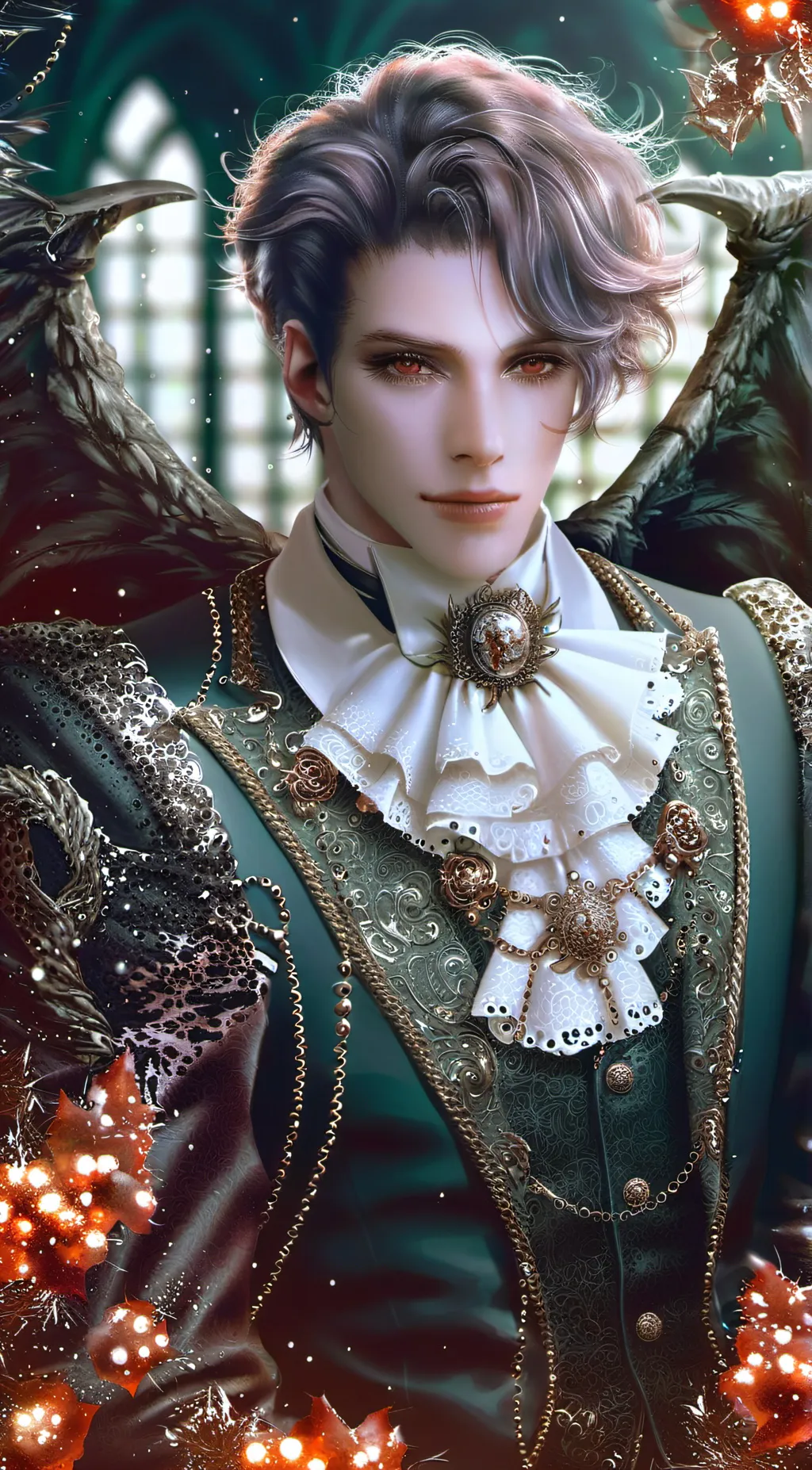 ai character: lioreul  background