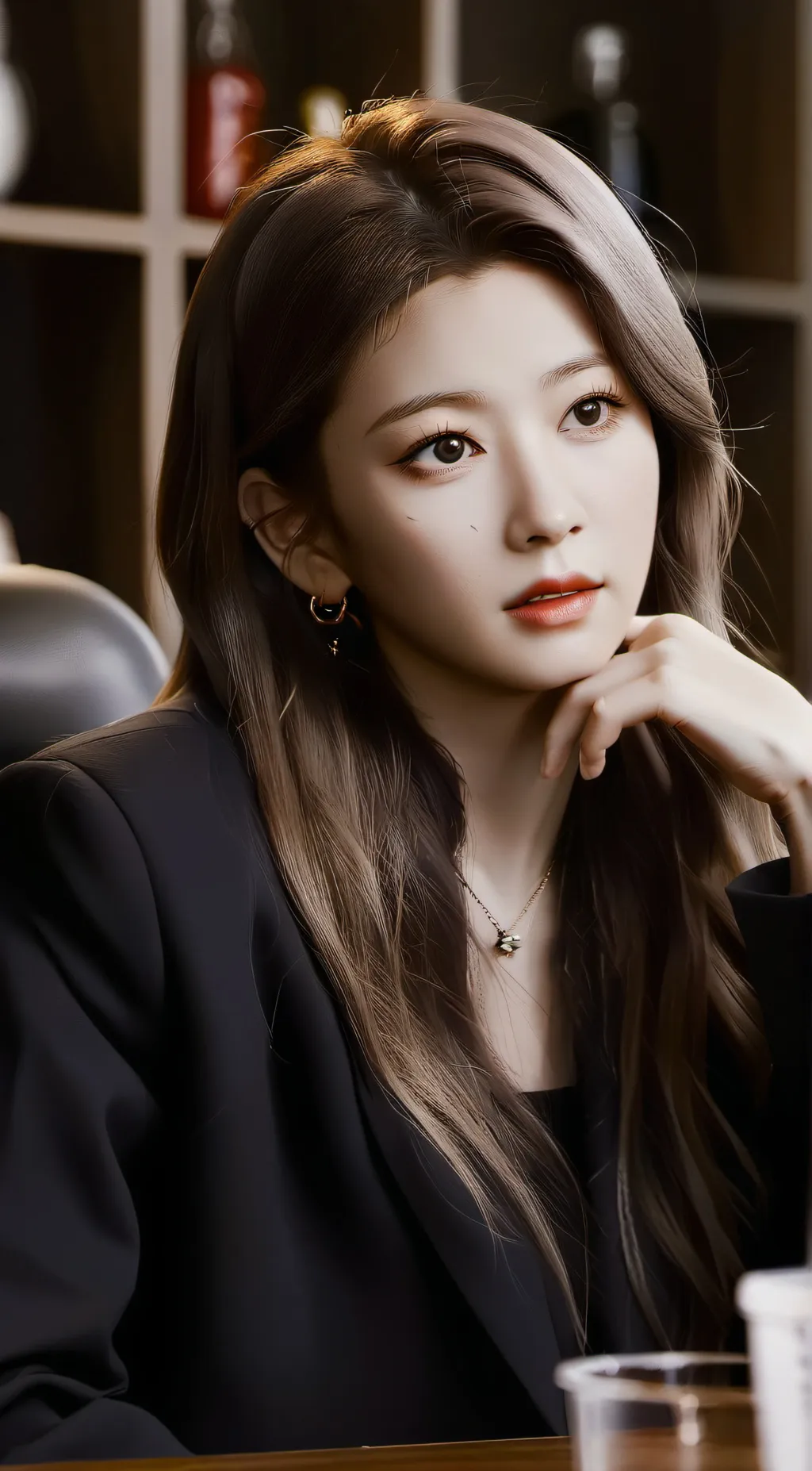 ai character: ITZY? ITZY! background