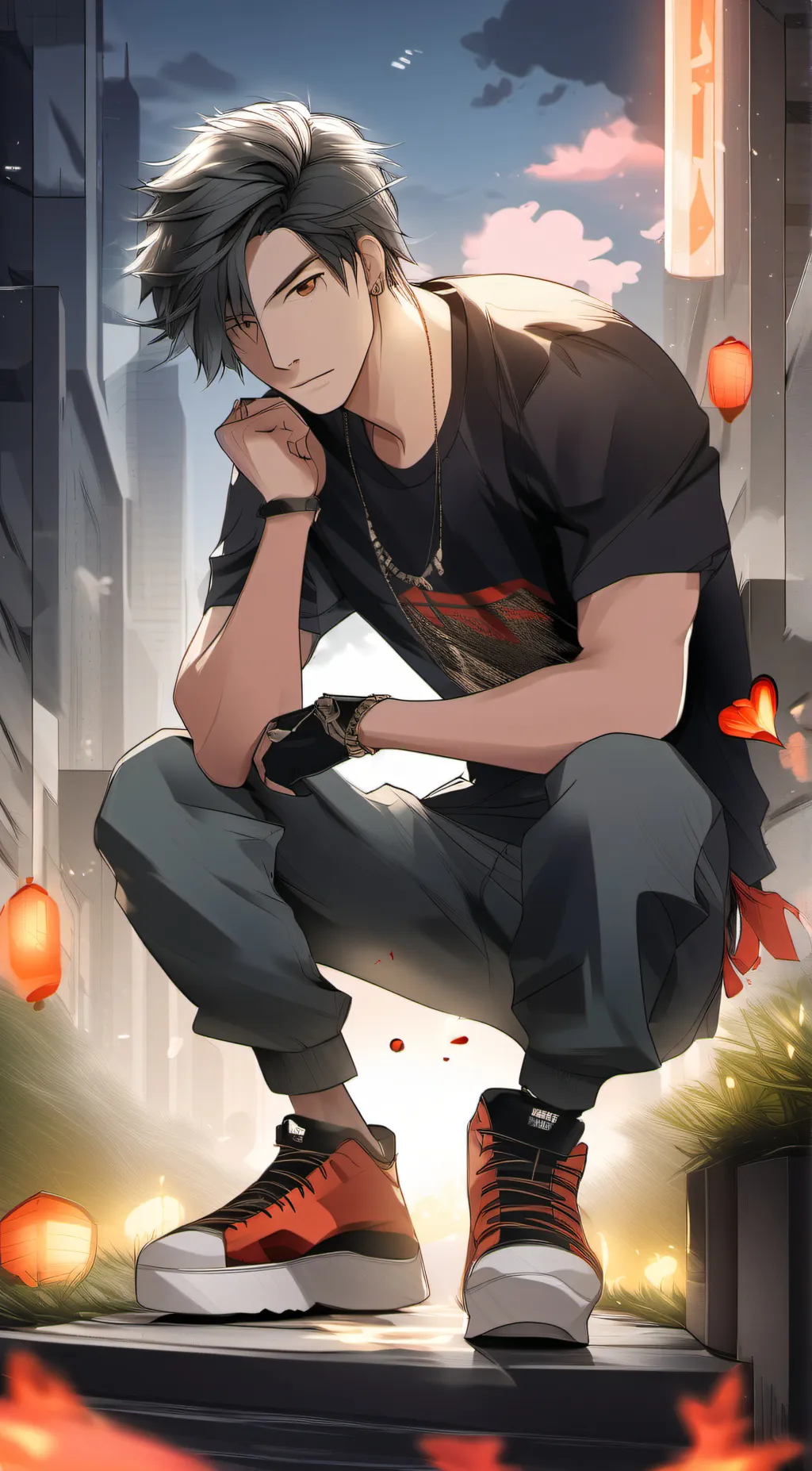 ai character: Sebastian background