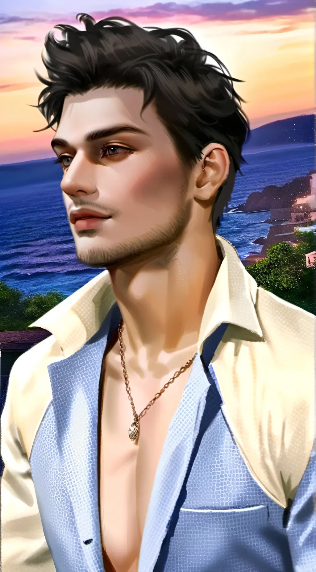 ai character: Gabriel background
