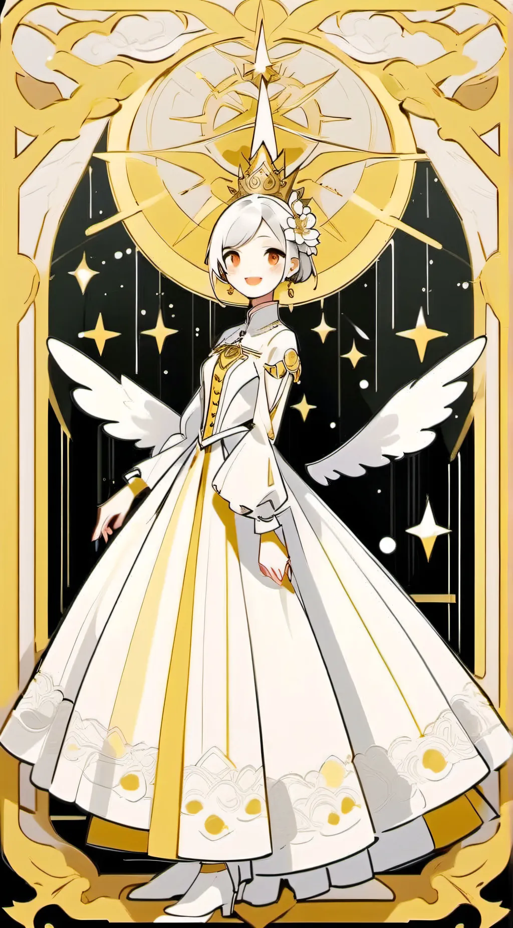 ai character: count to 100 background