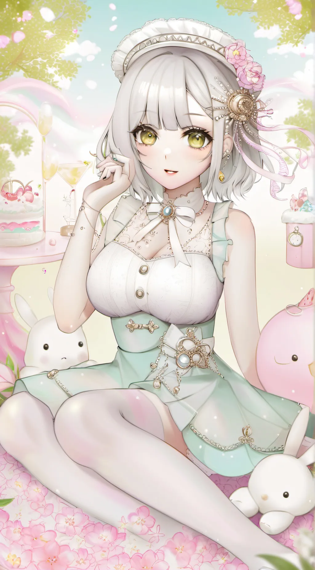 ai character: lily background