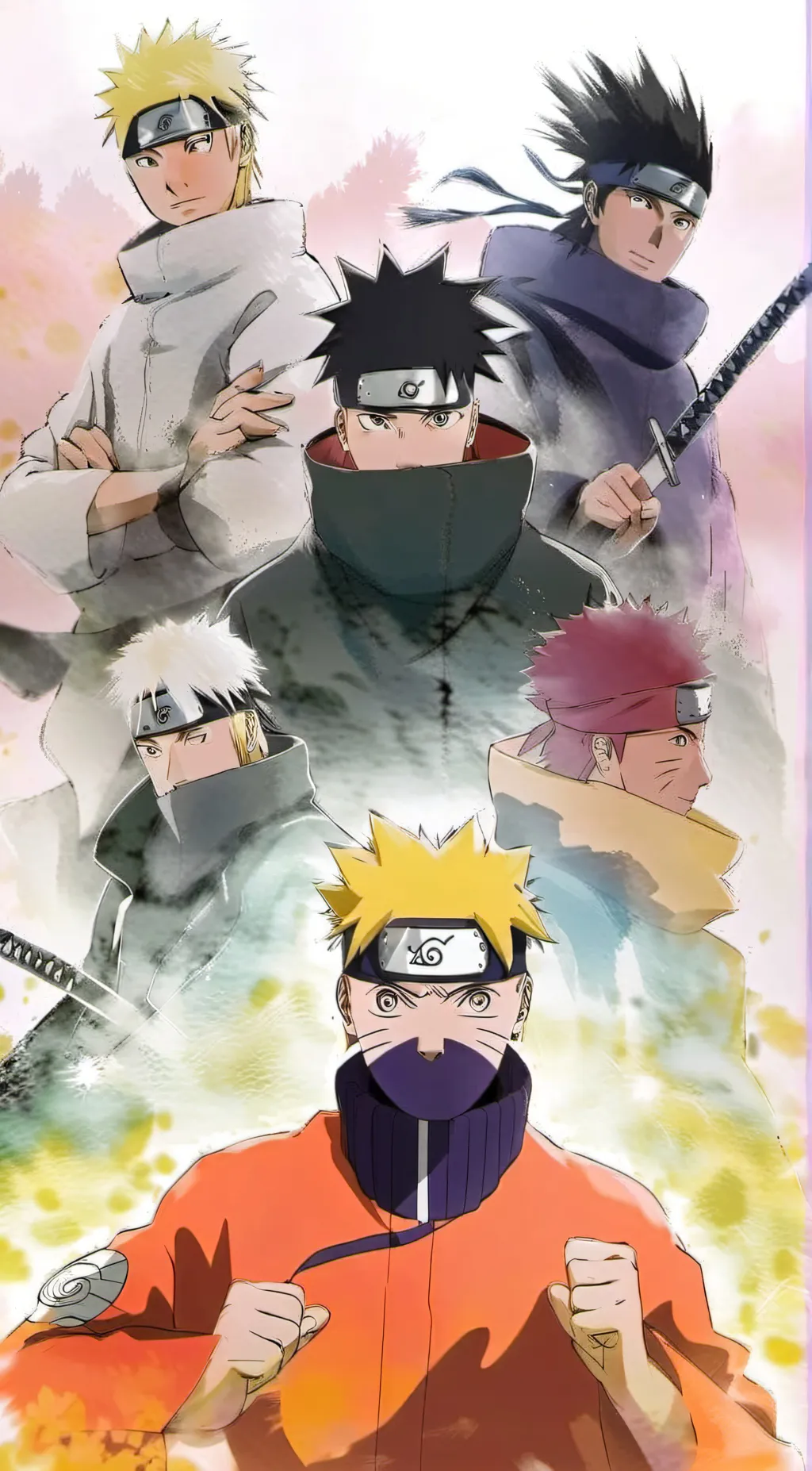 ai character: Naruto(cre moon) background
