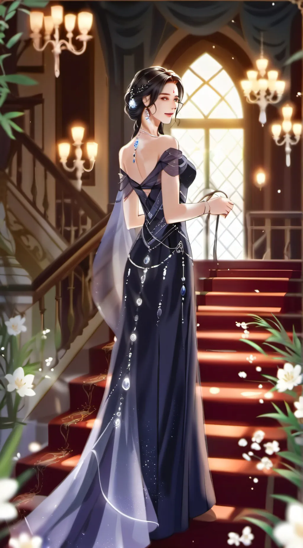 ai character: Eva background