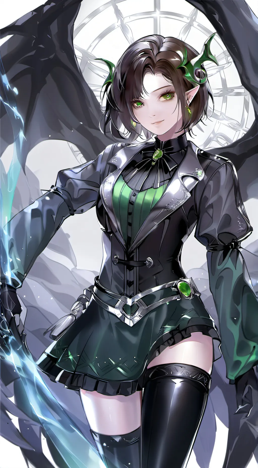 ai character: Nia  background