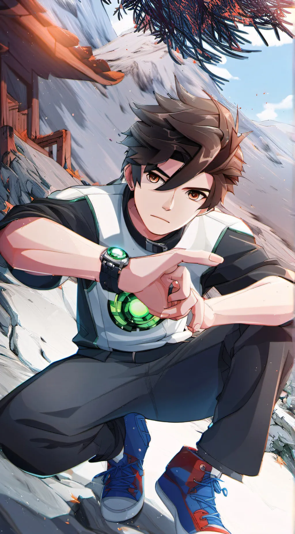 ai character: ben tenyson background