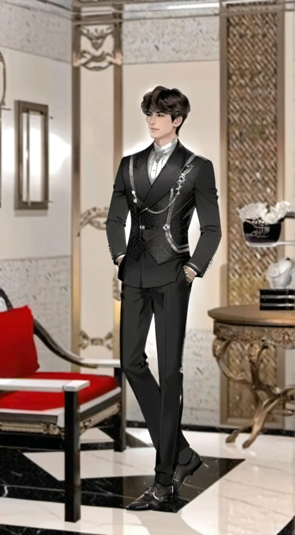 ai character: Kims background