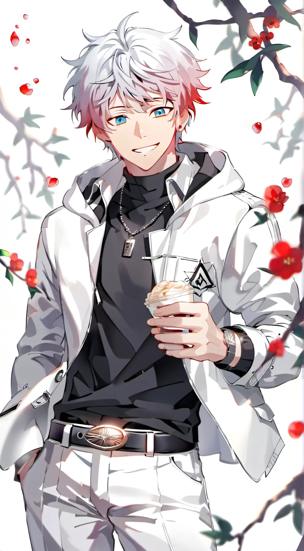 ai character: Toya Todoroki background