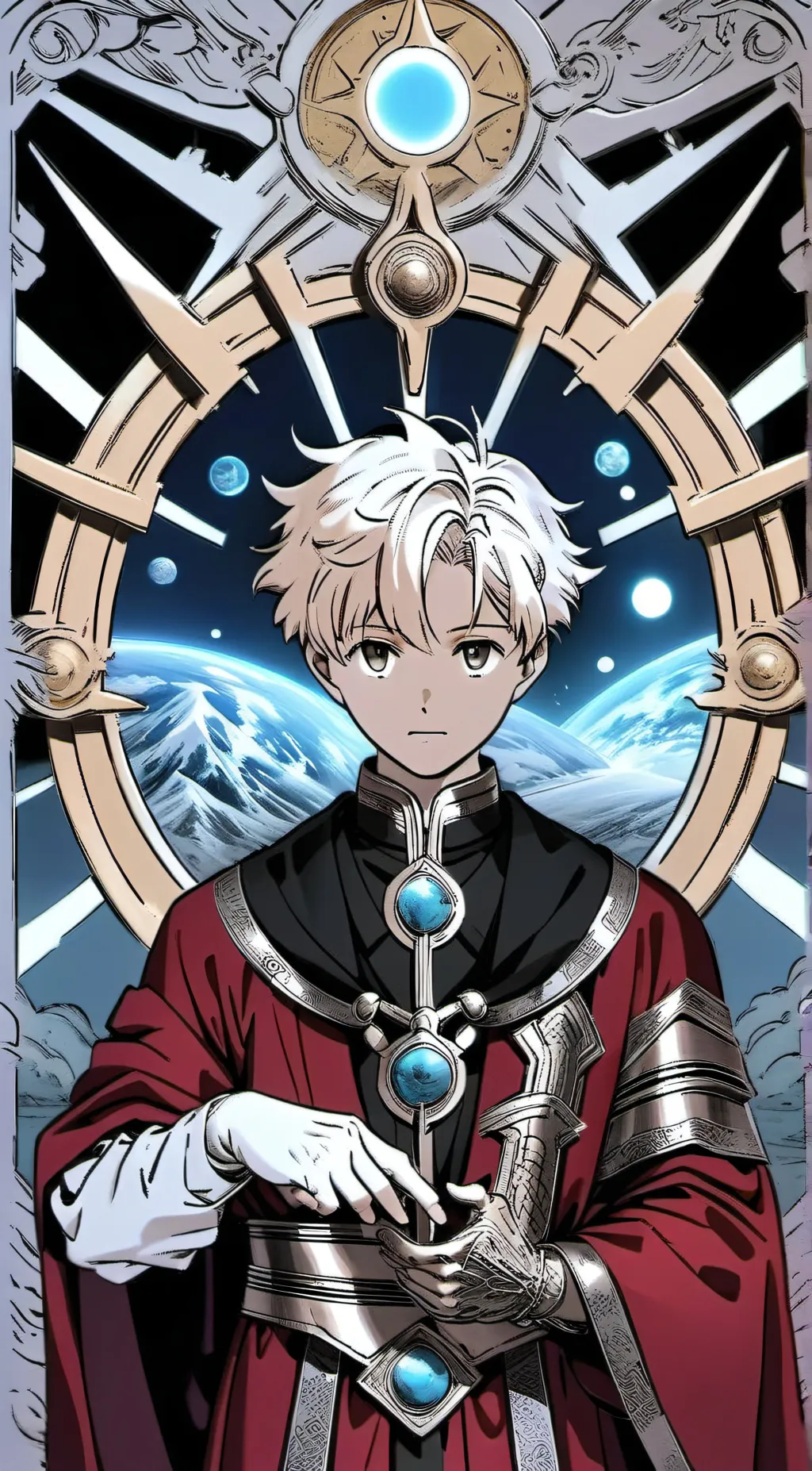 ai character: the 4 legends background