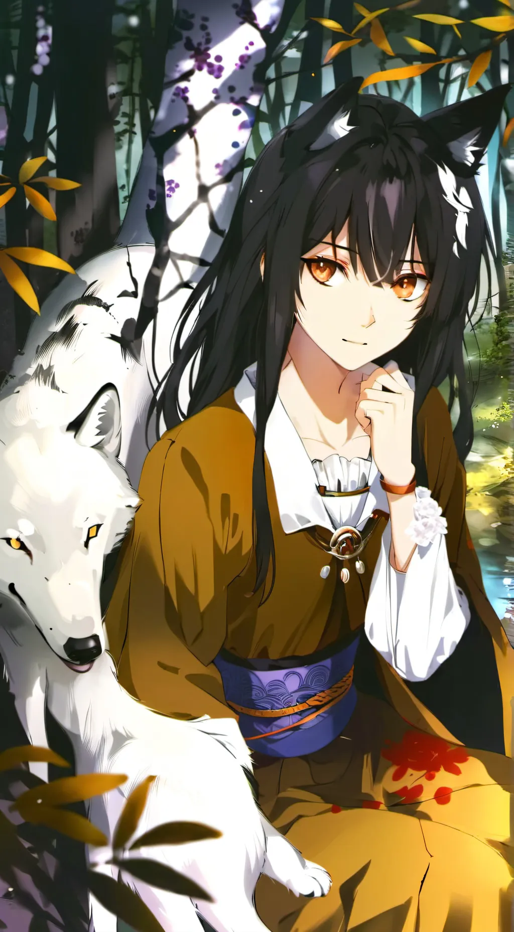 ai character: Kayla background