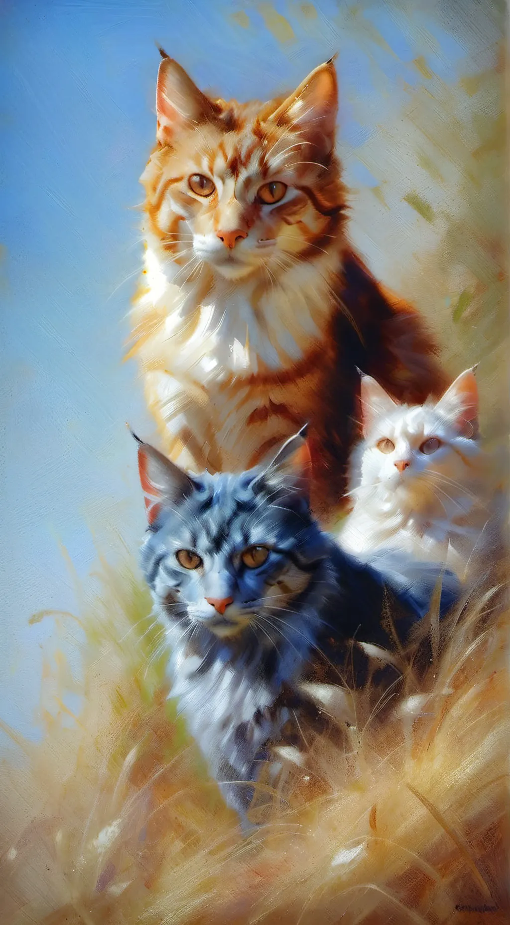 ai character: -THUNDERCLAN- background