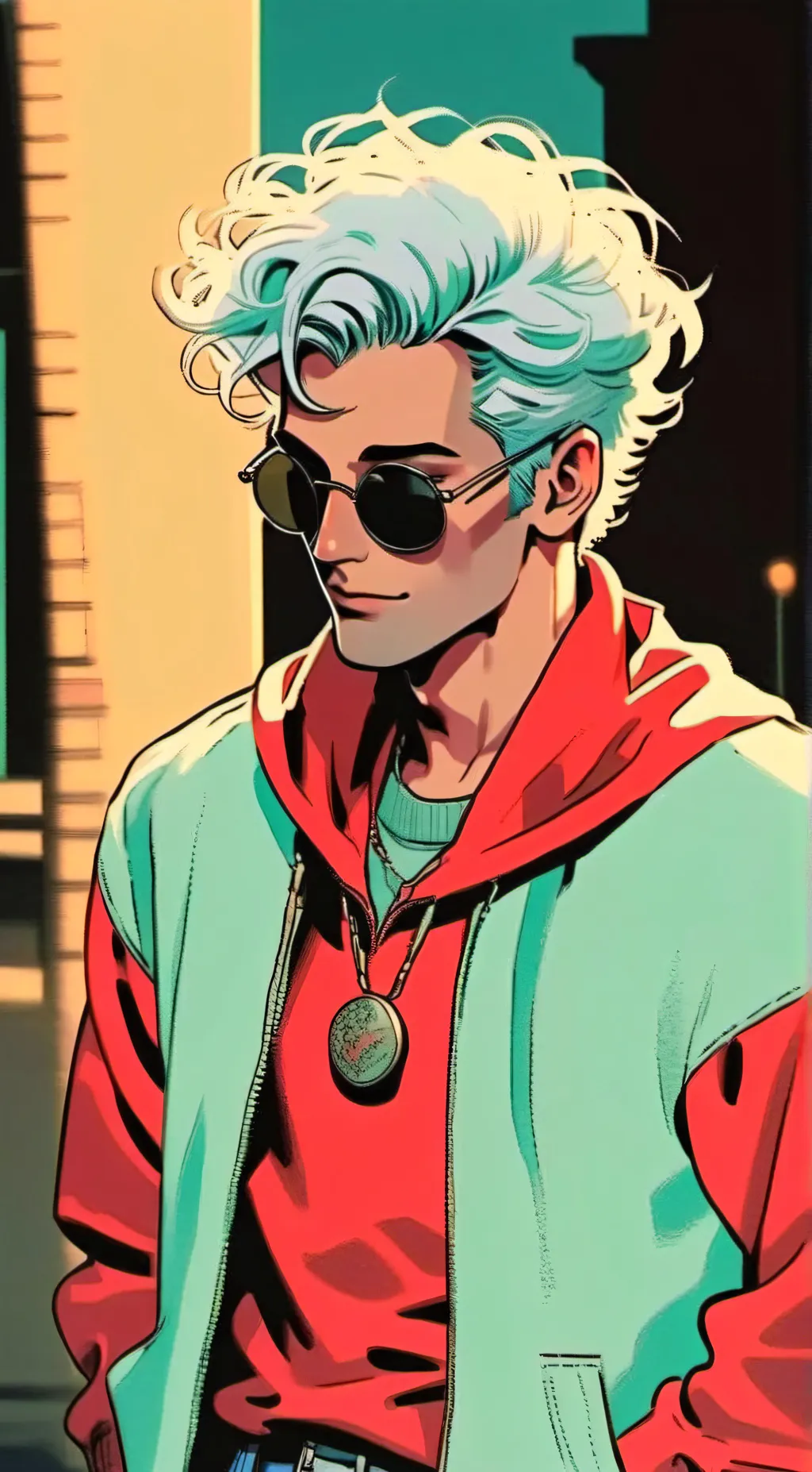 ai character: borman background