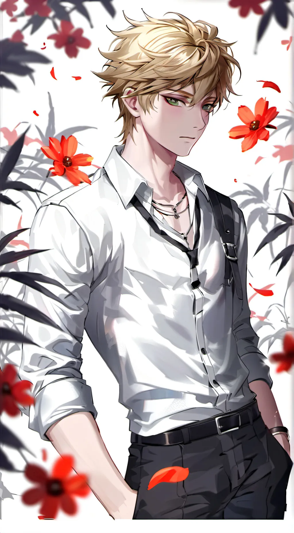 ai character: Adrien/Chat Noir background