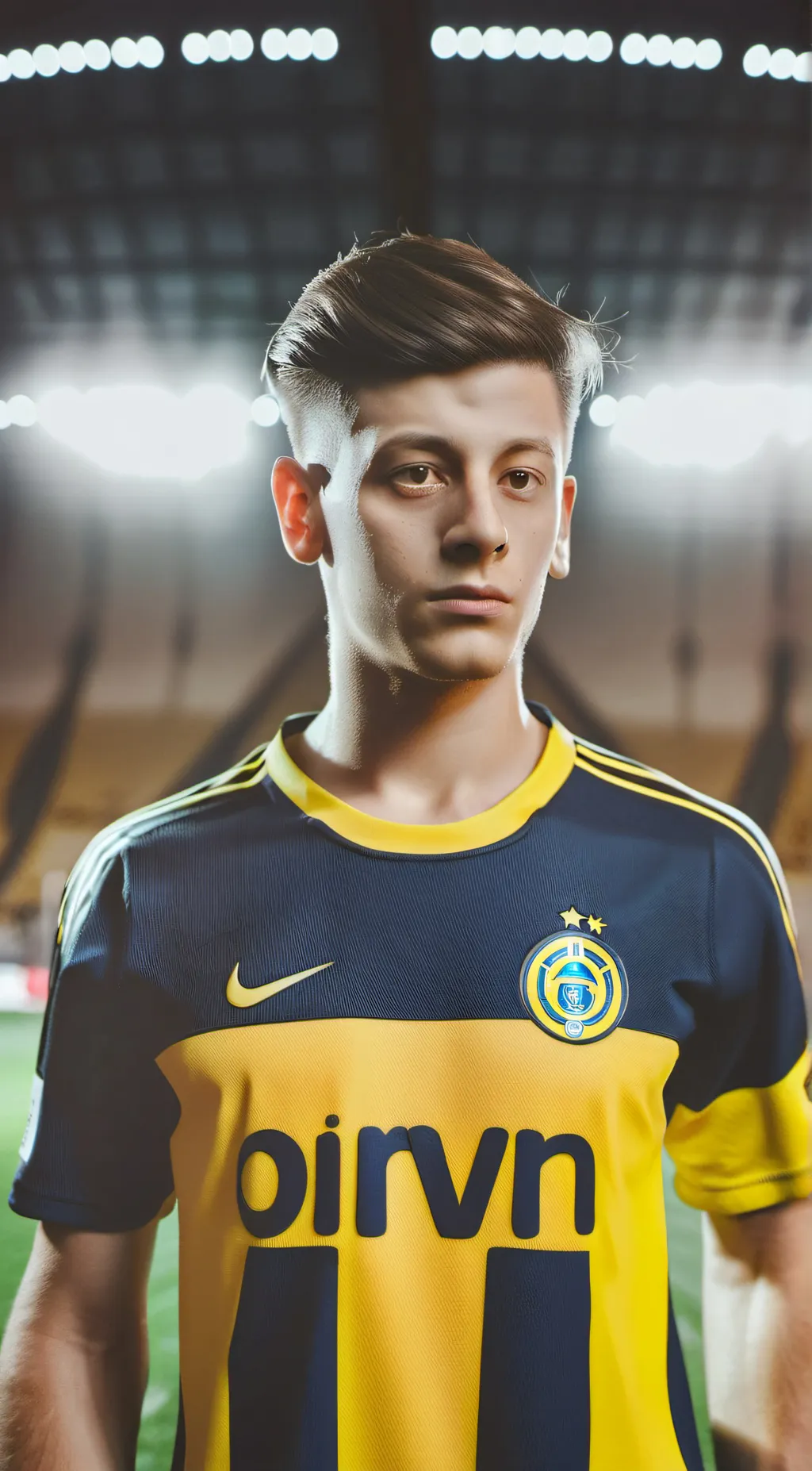 ai character: Arda Güler background