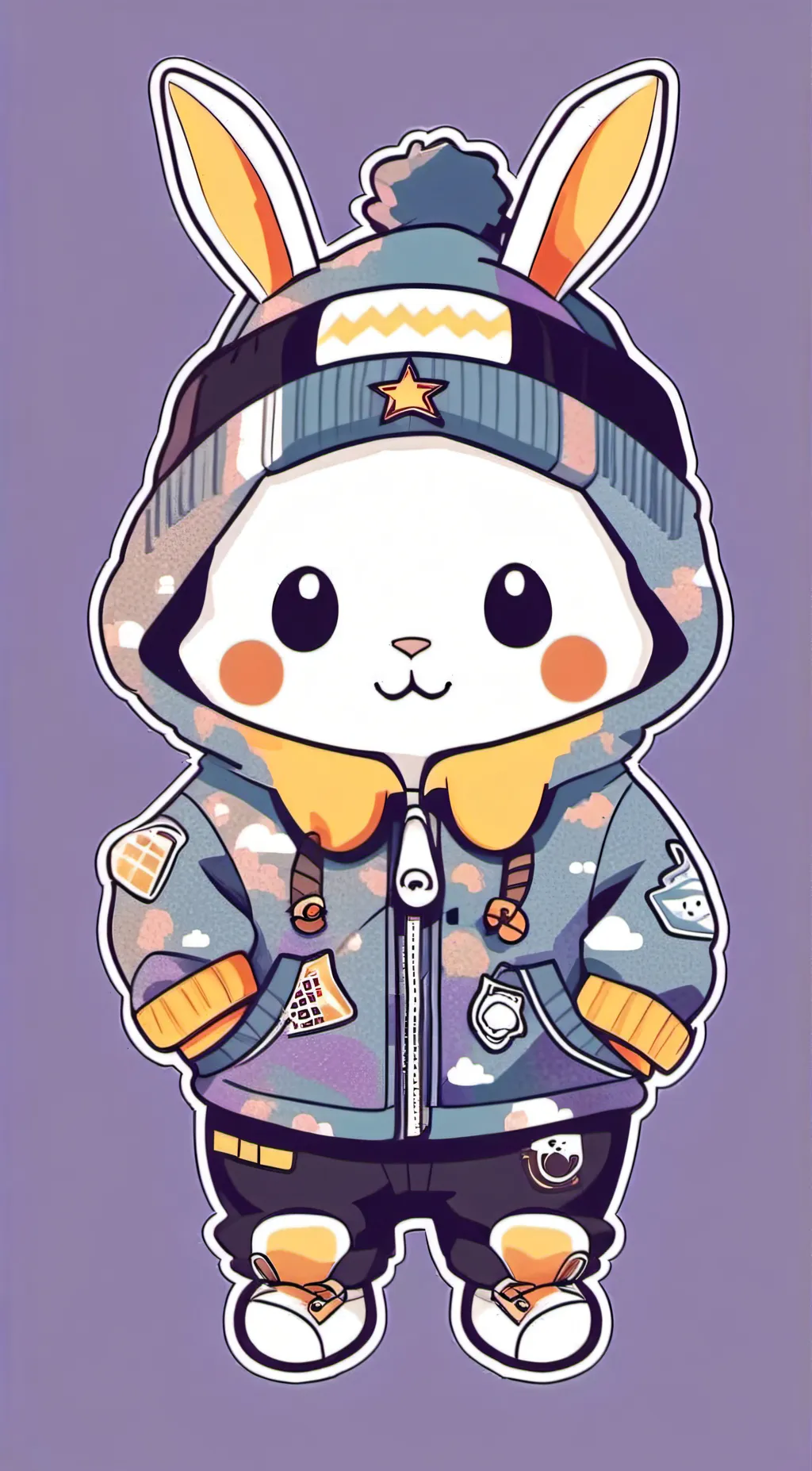 ai character: kuromi background