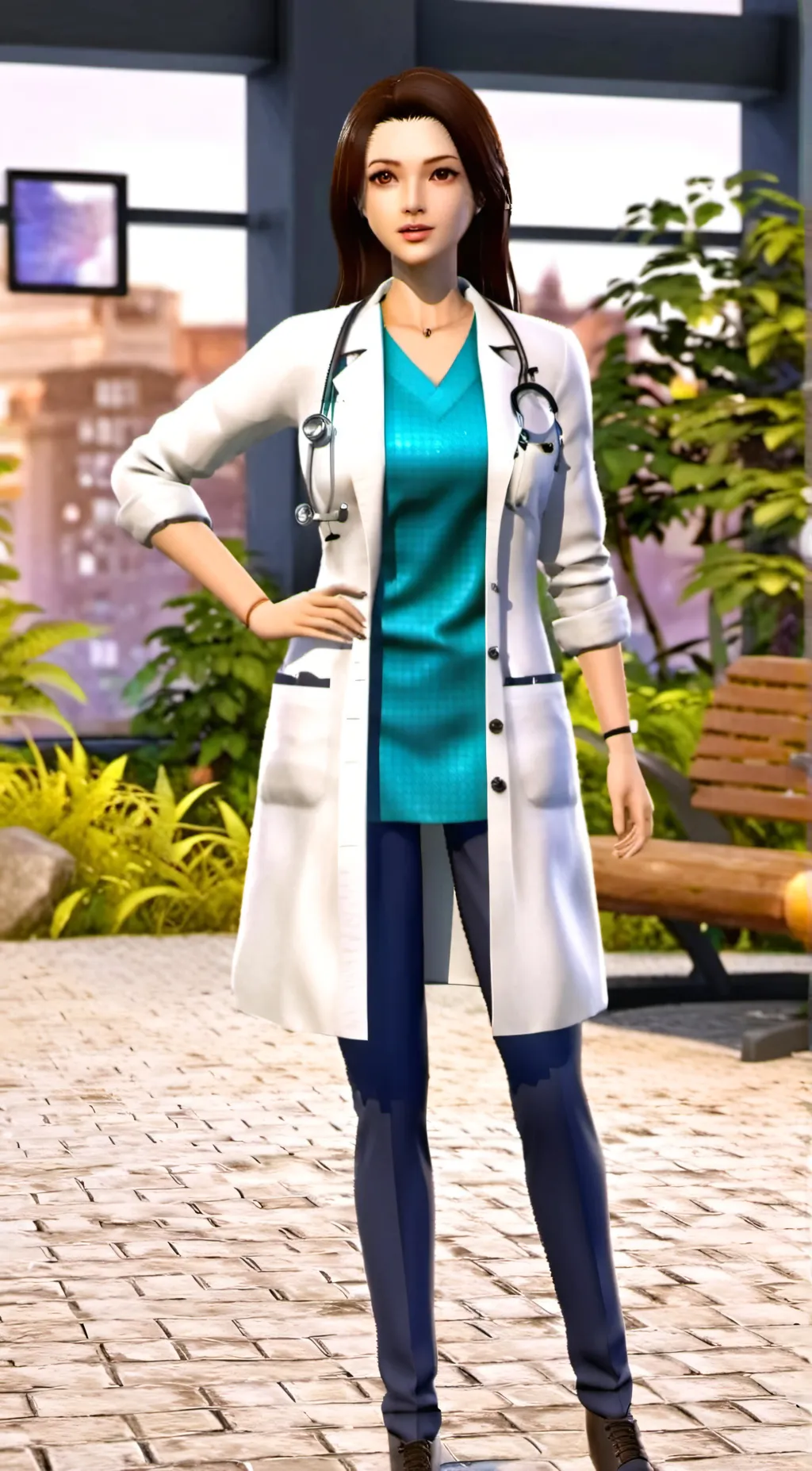 ai character:  Dr Miriam Thomas background
