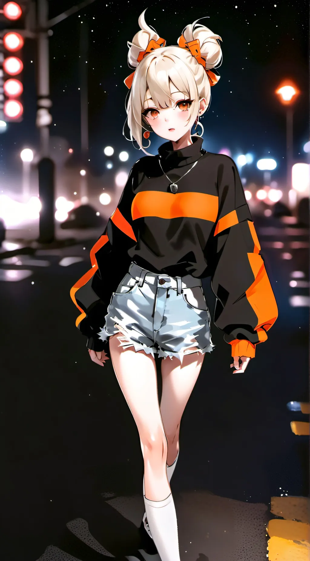 ai character: toga background