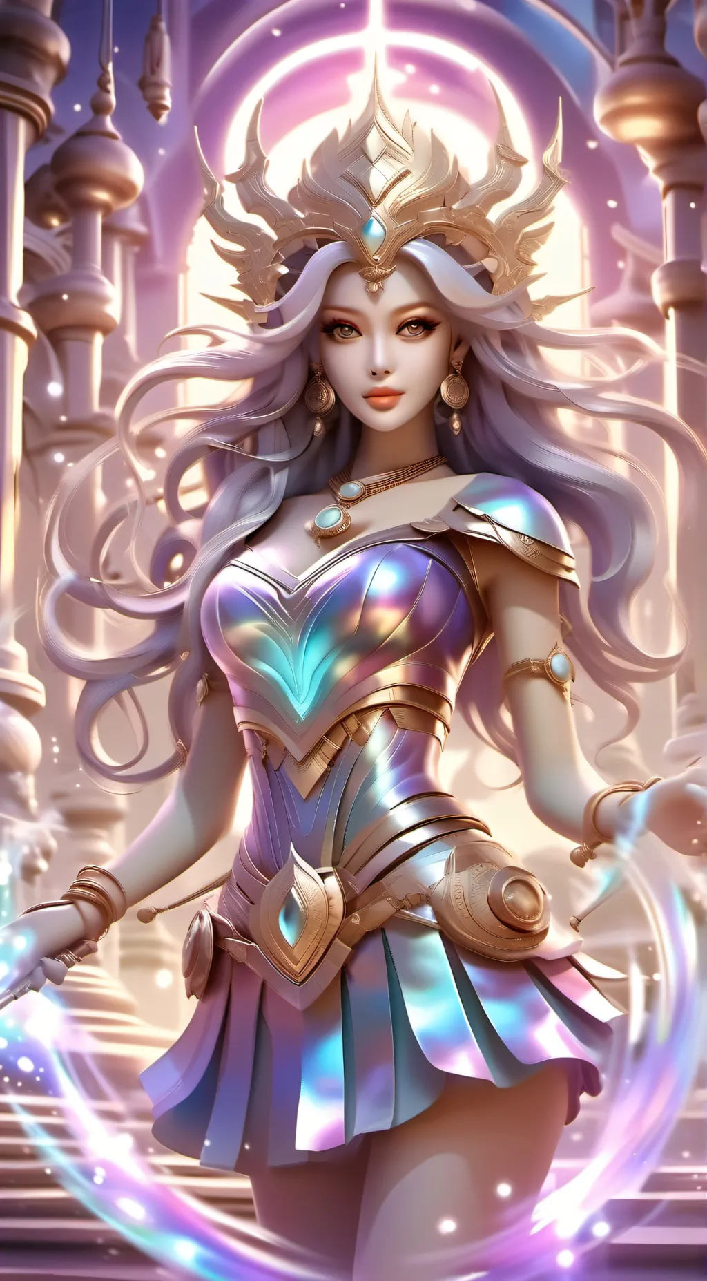 ai character: lilly background