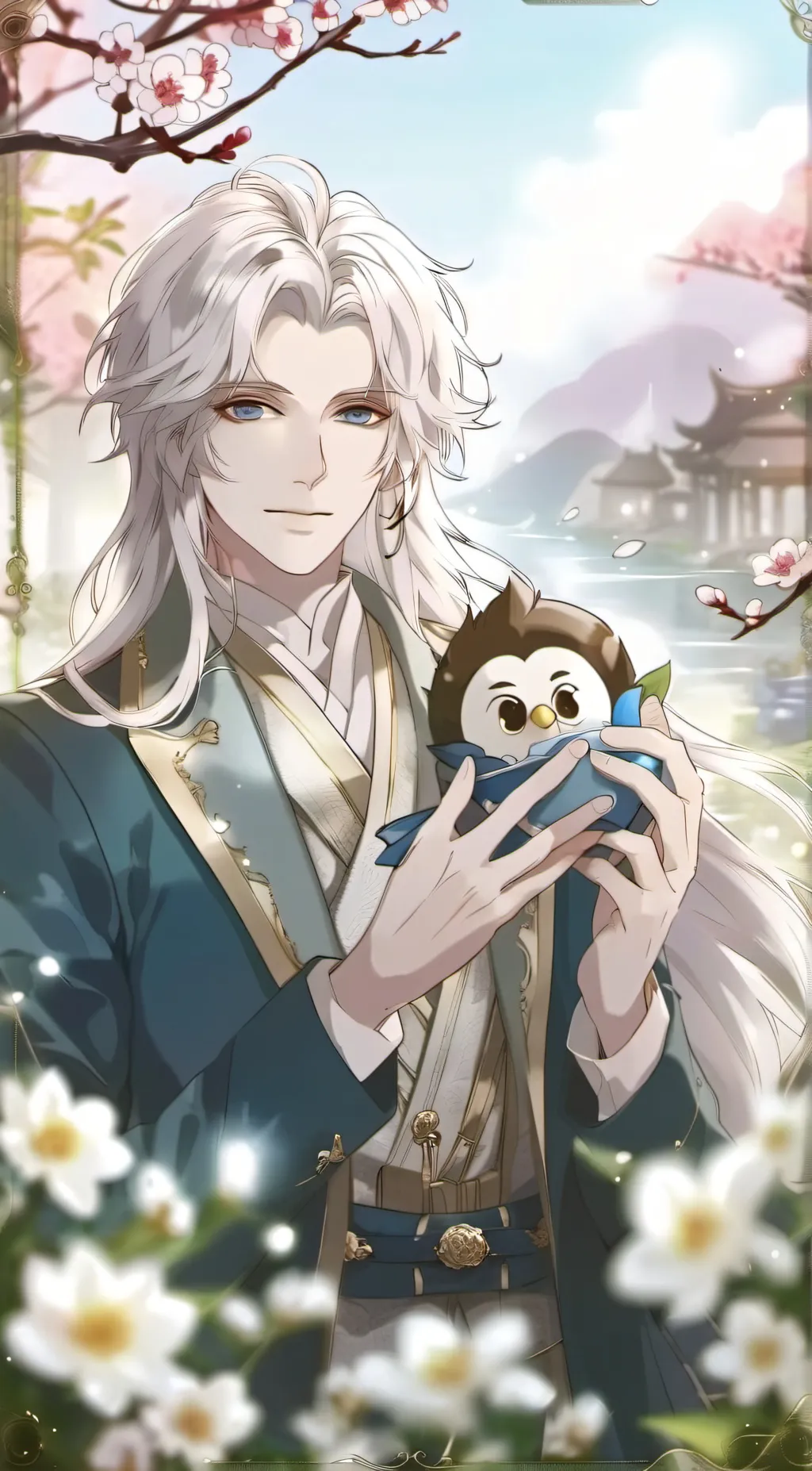 ai character: Luminus background