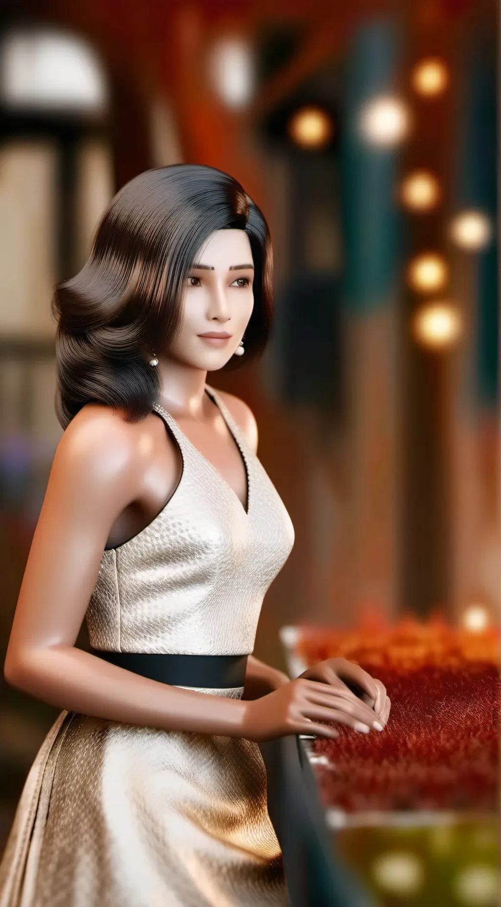 ai character: edits background