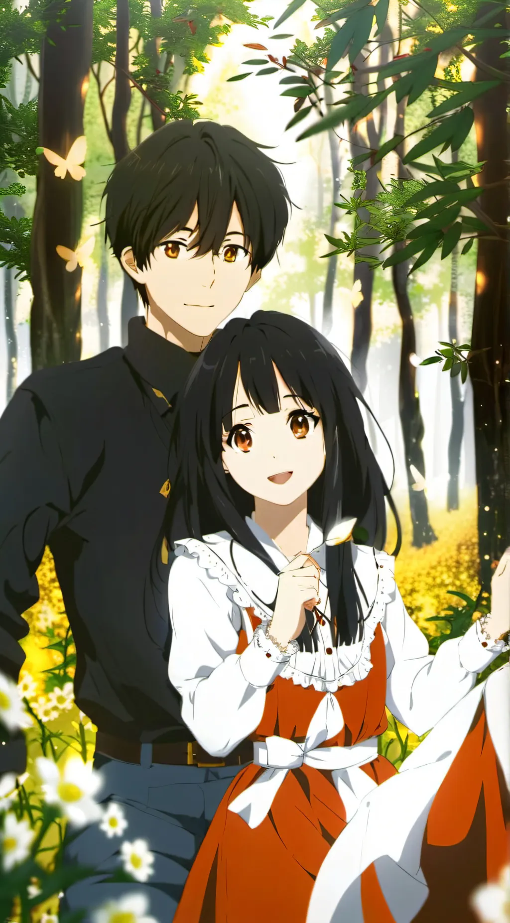 ai character: Ethan and Sarah background
