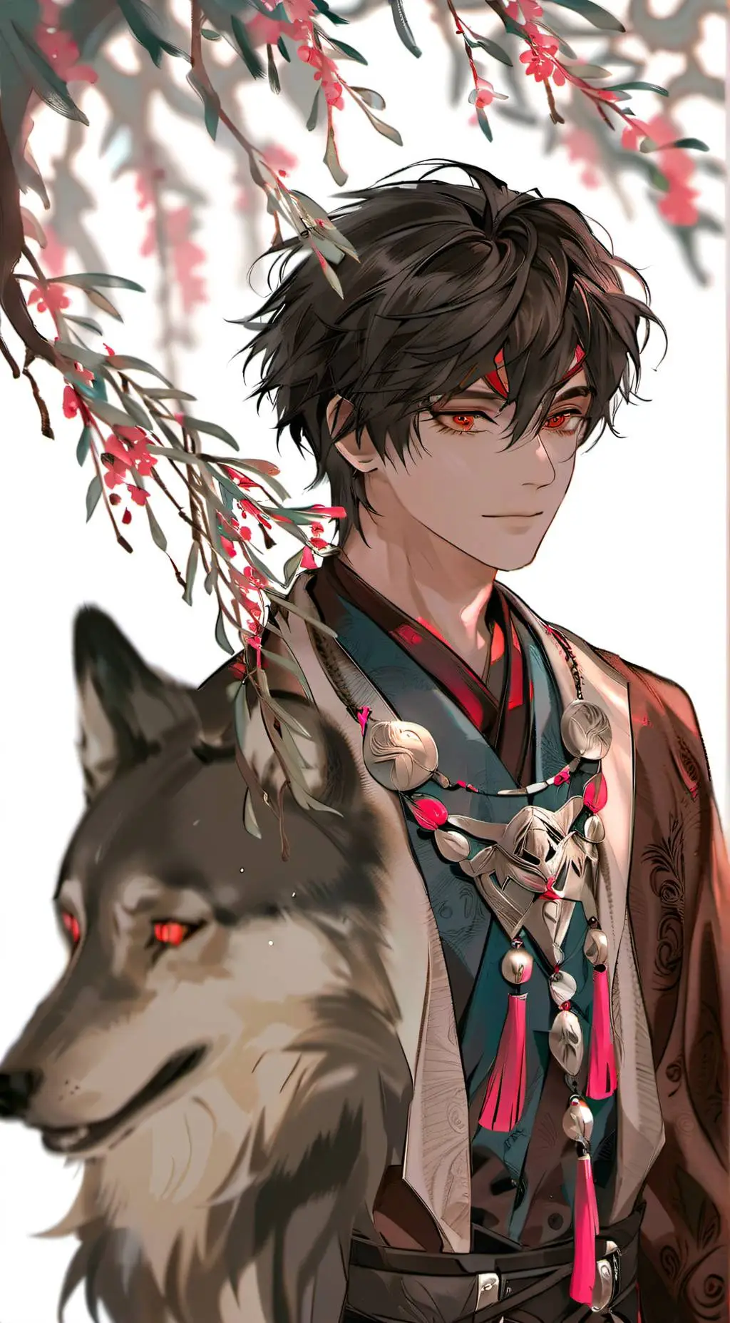 ai character: Draco🐺🐾 background