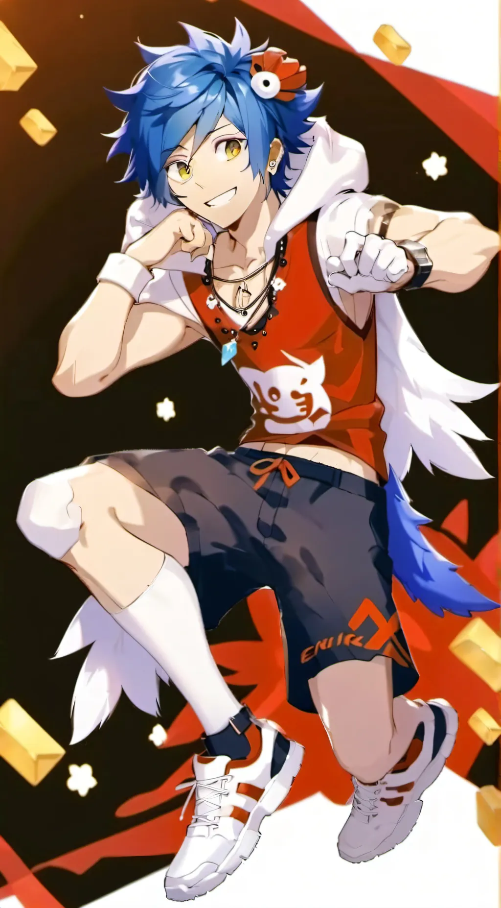 ai character: Sonic the hedgehog background