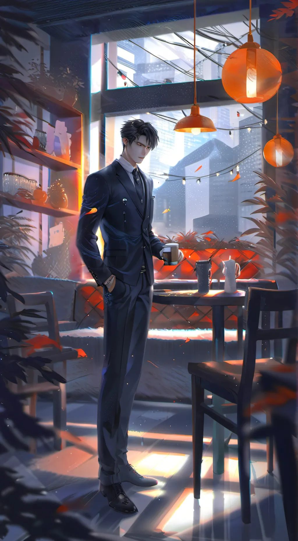ai character: Michael background