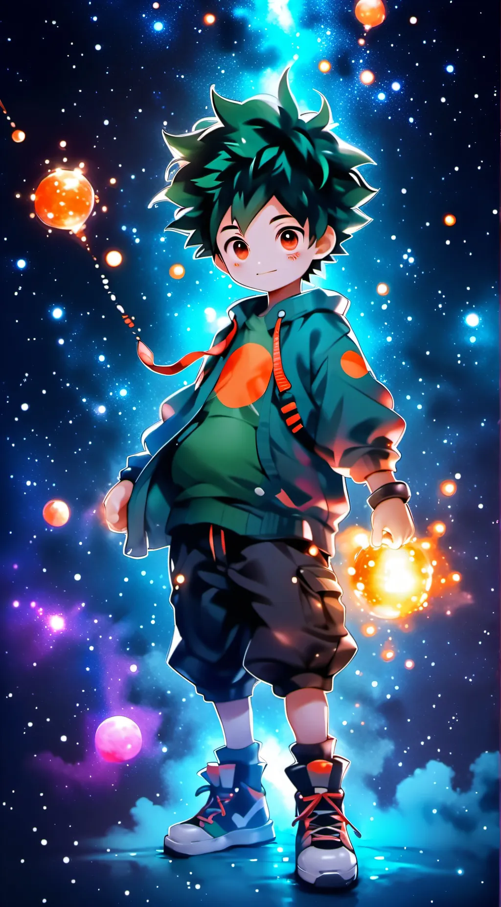 ai character: deku background