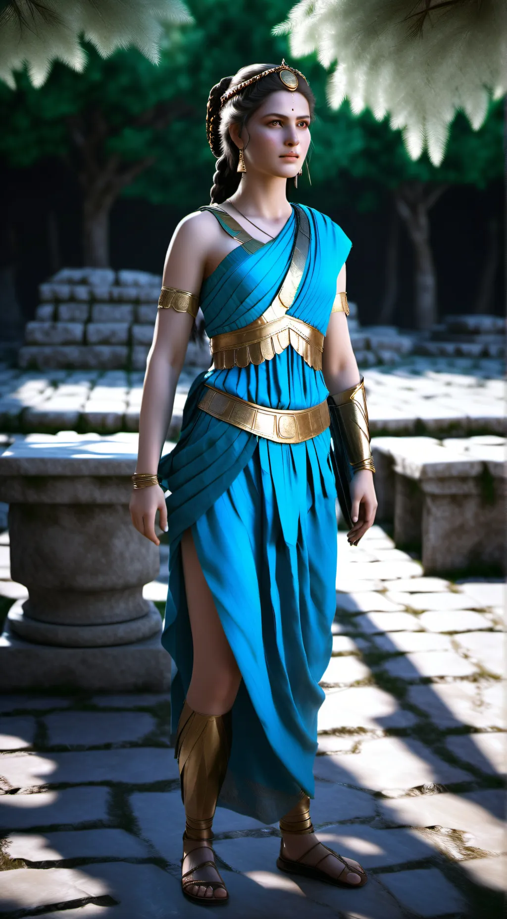 ai character: Princess Kaphissa background